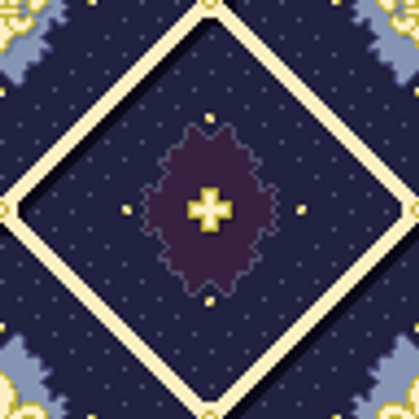 fleur_de_lis-cross_tile